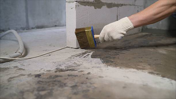 SJ Waterproofing Pros Interior Drainage System coverage map for Powell, TN and surrounding area